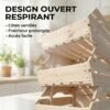 1ZI9671a045424ea3.jpg Support de Corbeille à Fruits en Bois de Sapin à 3 Étages Amovibles, pour Fruits et Légumes, 27x37,5x60cm, Naturel