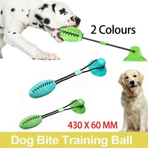3080652023022115300763f472ffb36ad.jpg Dog Suction Cup Toy Interactive Molar Ball Chew Training Play Toy