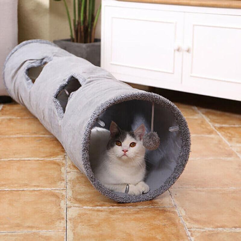 Cat Tunnel Pet Toys Play Hide Tube With Ball For Large Cat Dogs Rabbit - Image 3