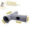 Cat Tunnel Pet Toys Play Hide Tube With Ball For Large Cat Dogs Rabbit